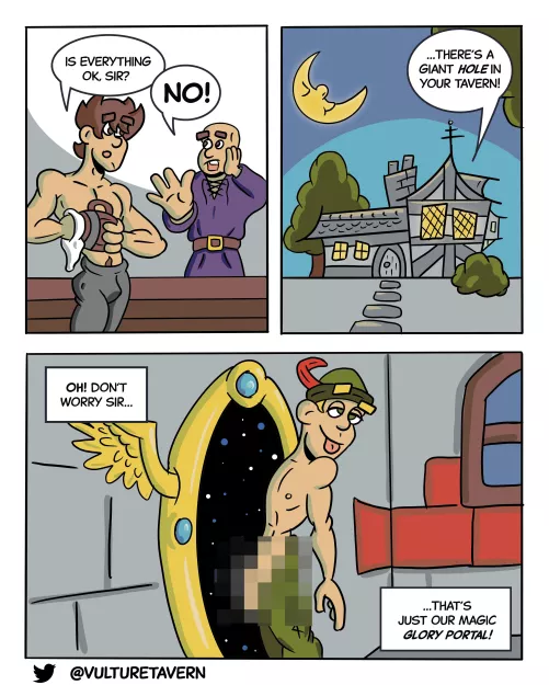 glory portal! (comic strip)