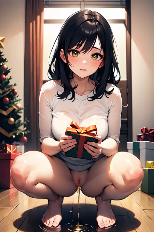 Good morning babe, I've got a present for you! (tensor.art)