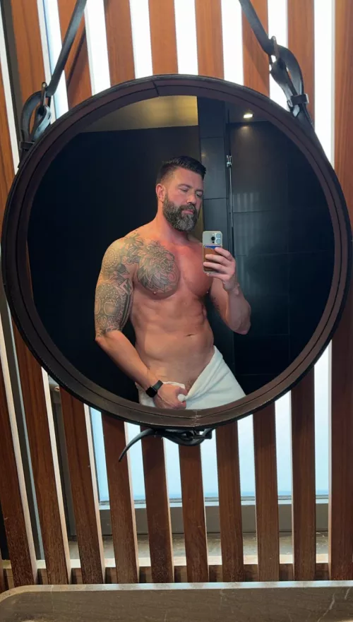 Had the sauna to myself🔥