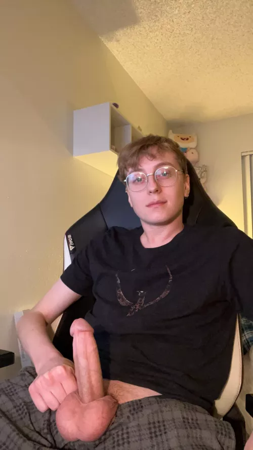 Have you ever wondered what the shy guy was packing?