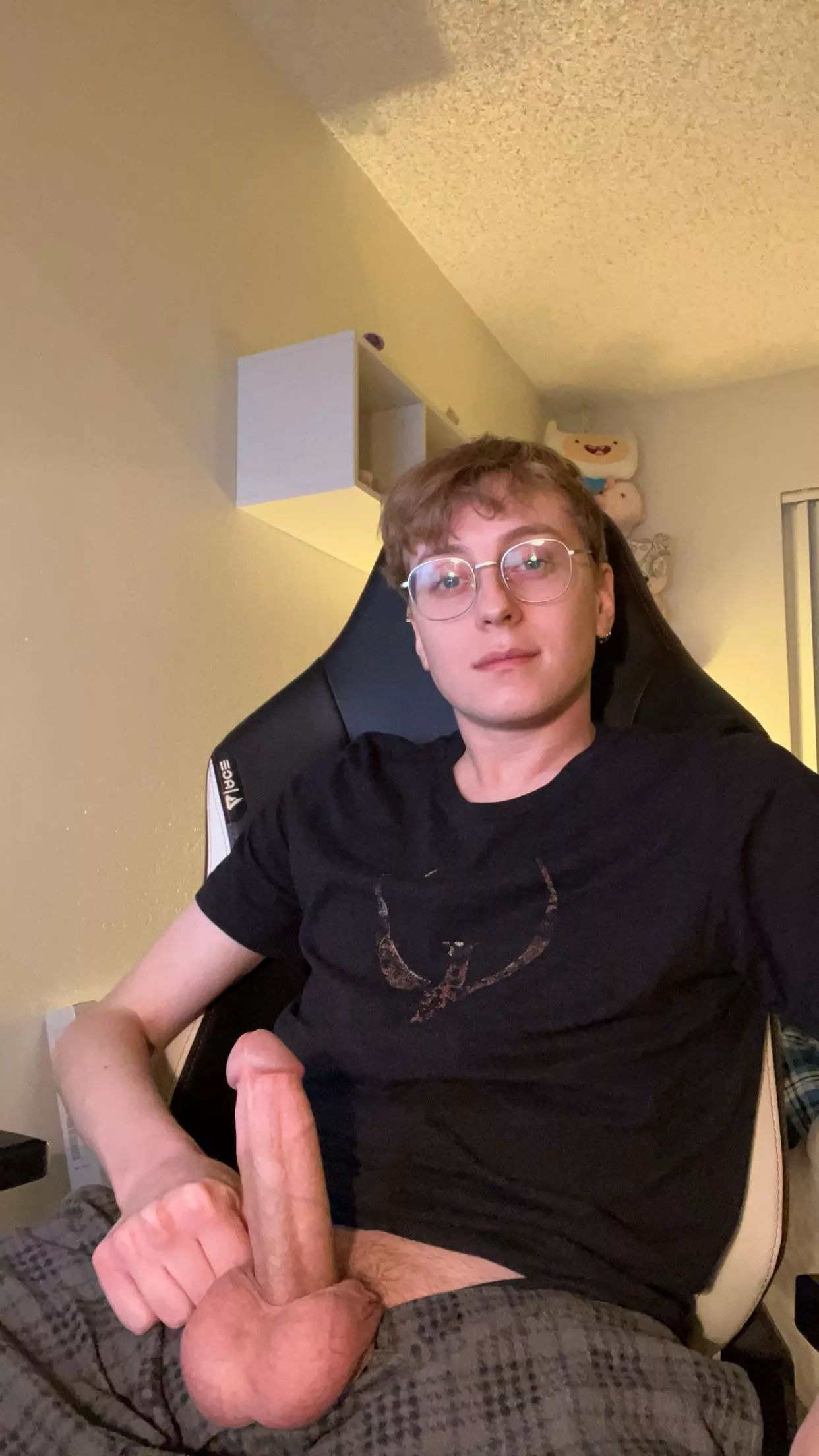 Have you ever wondered what the shy guy was packing?