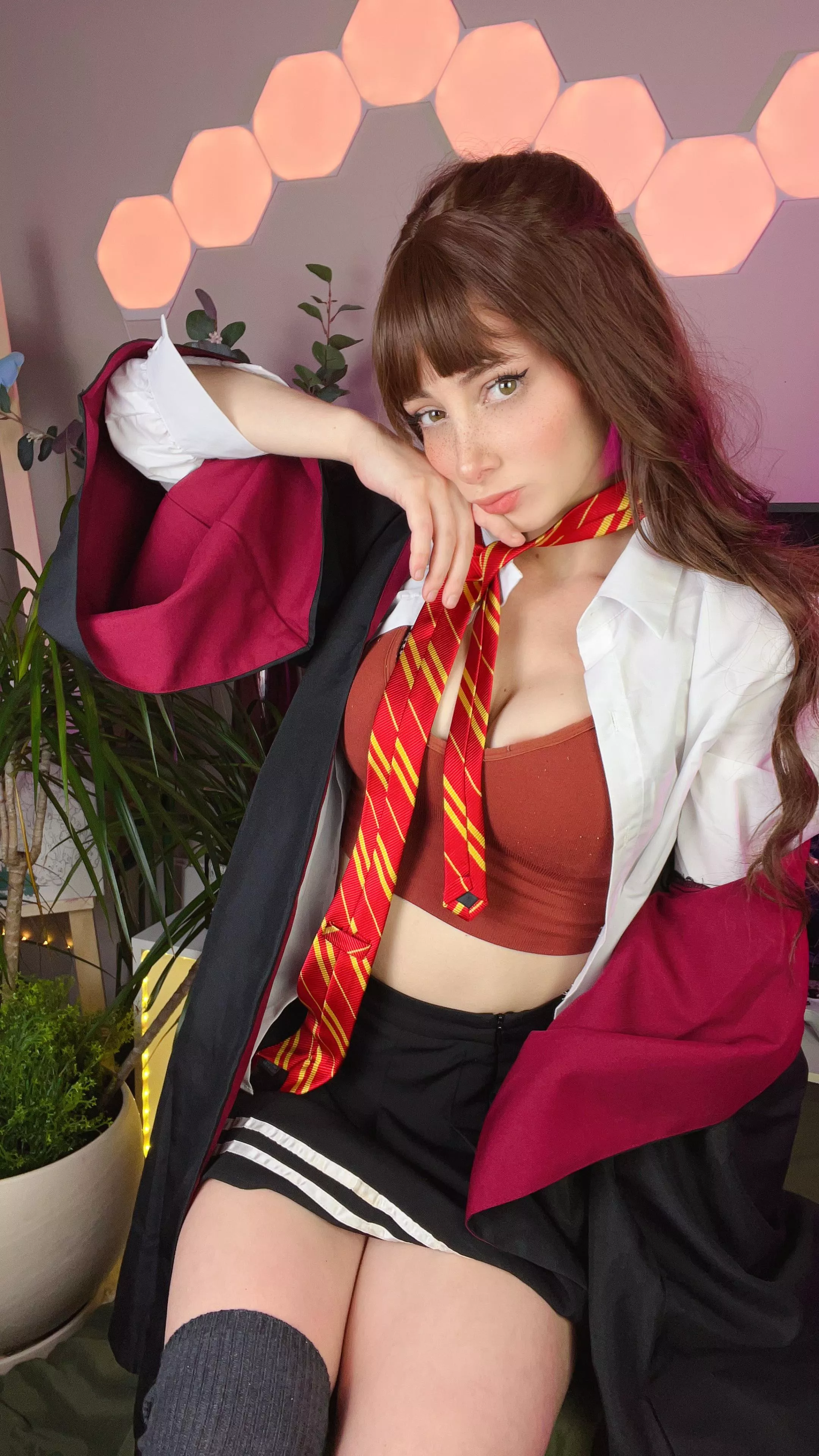 Hermione Granger post butter beer