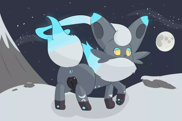 Hisuian Zorua by me (Rory_Arctic_fox) [F]