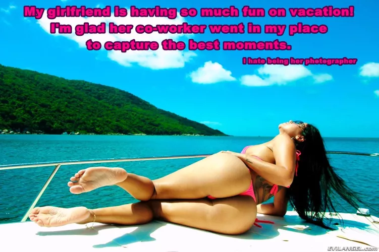 I hate being her photographer