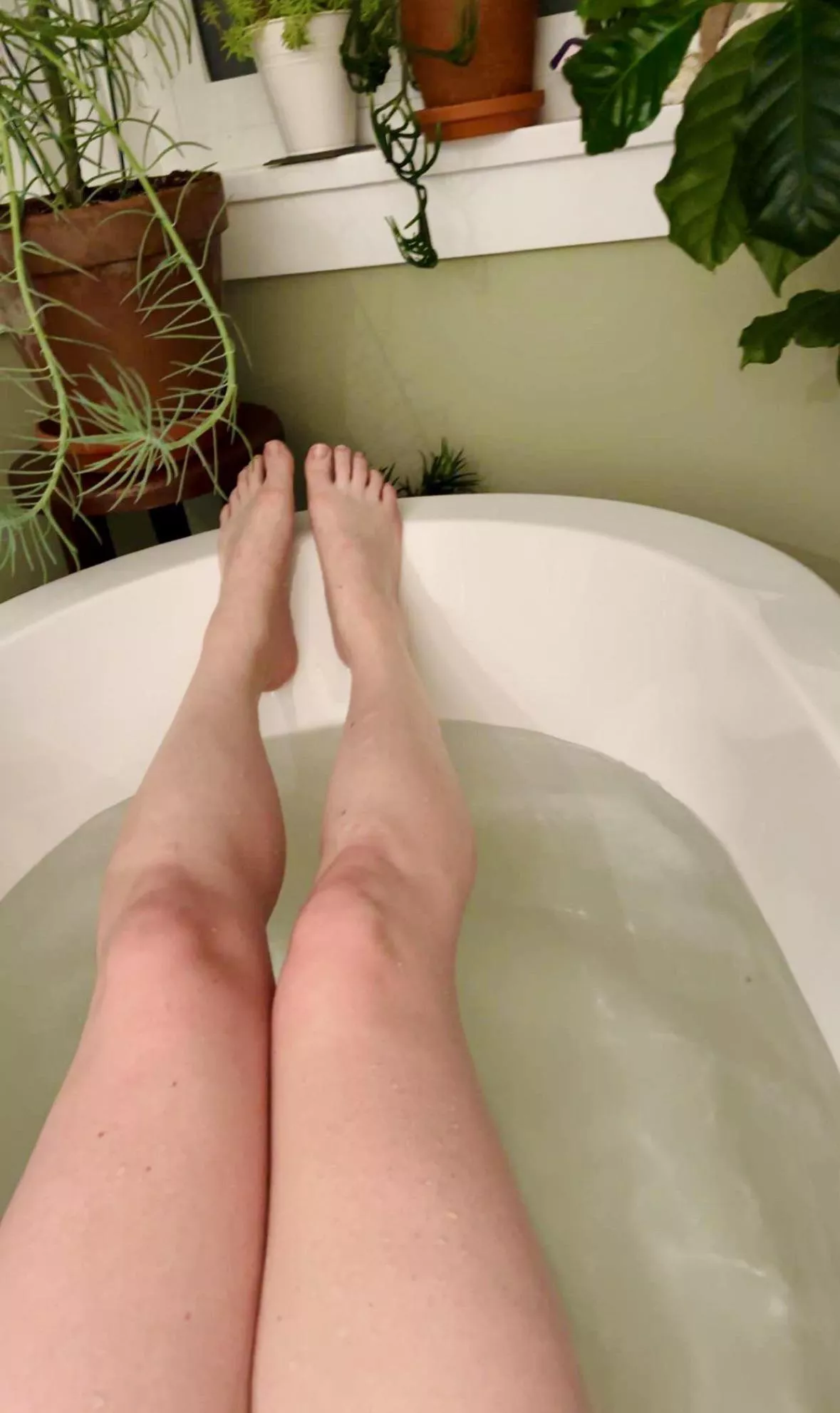 I’ll be in the tub