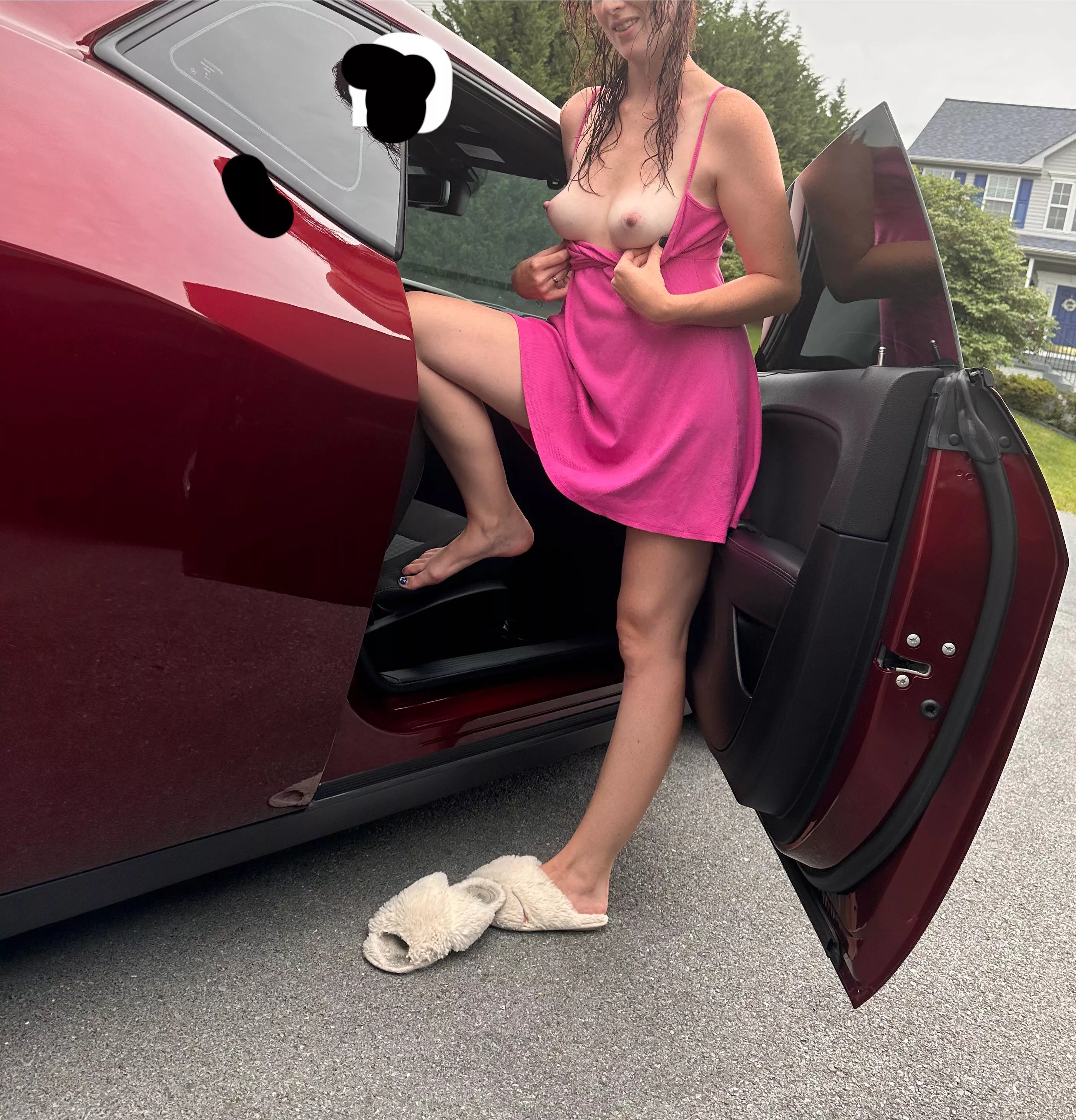 I’m a fan of sundresses and slippers