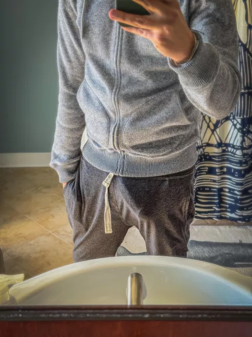 Is it still grey sweatpants season? Just got back from getting coffee and got a lot of stares..