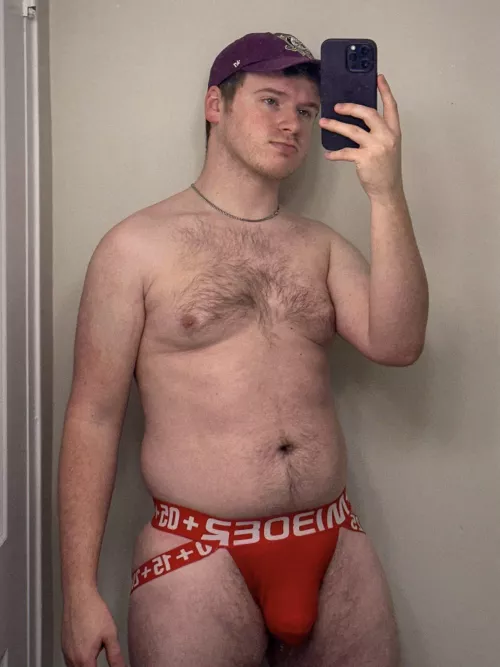 It’s a red jockstrap kinda day