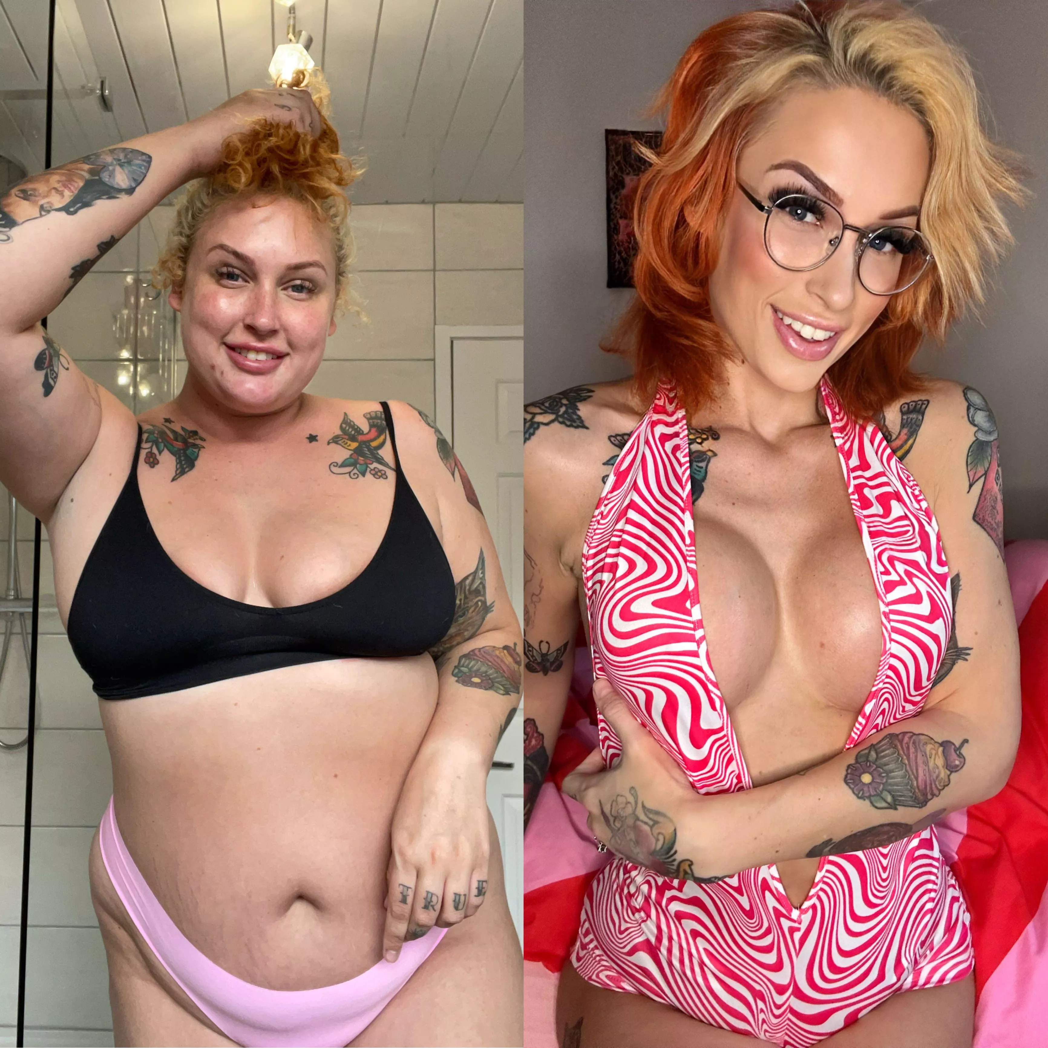 Just got a quote for my next surgery. Lots of work to be done but proud of my journey so far (3 years difference between pics)