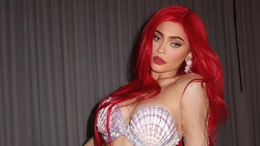 Kylie as Ariel on Halloween 2019