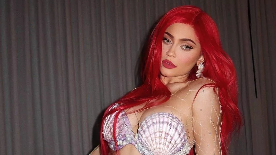 Kylie as Ariel on Halloween 2019