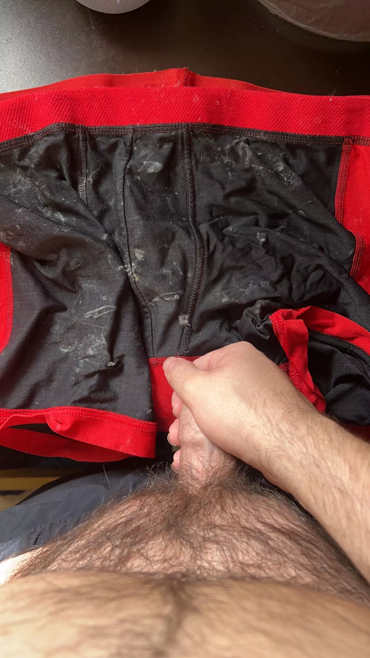 Like my cummy shorts?