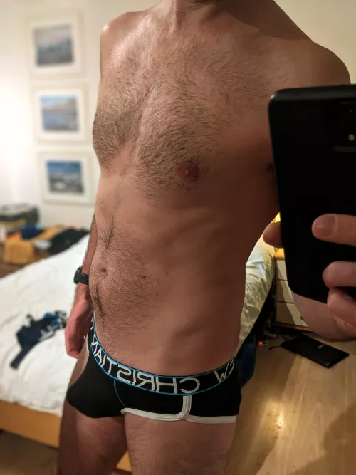 Little black briefs today