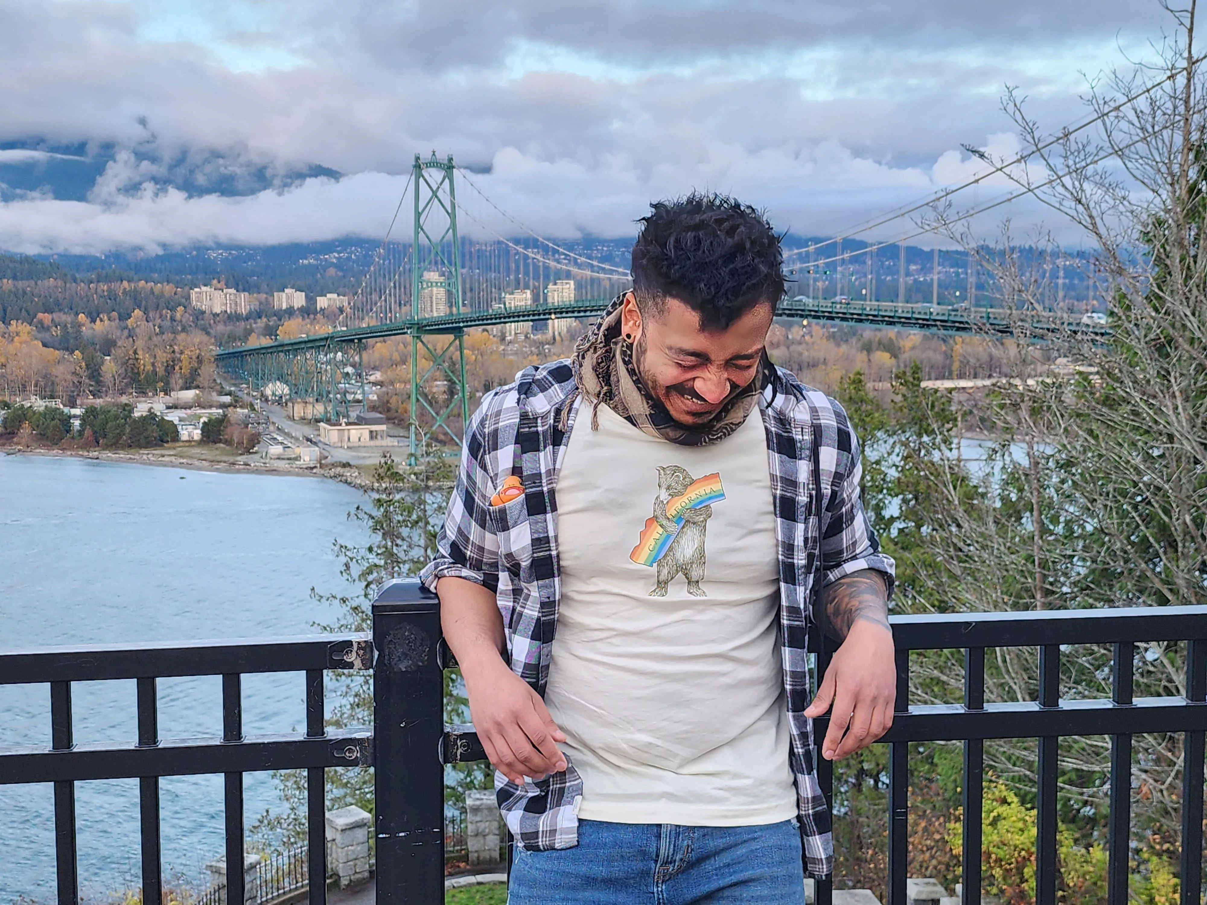 Me and the starter venturing in Canada