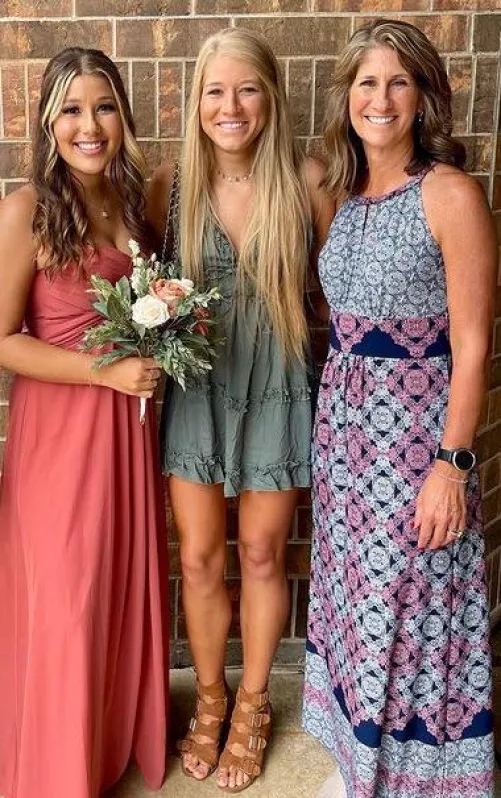 Mom and daughters