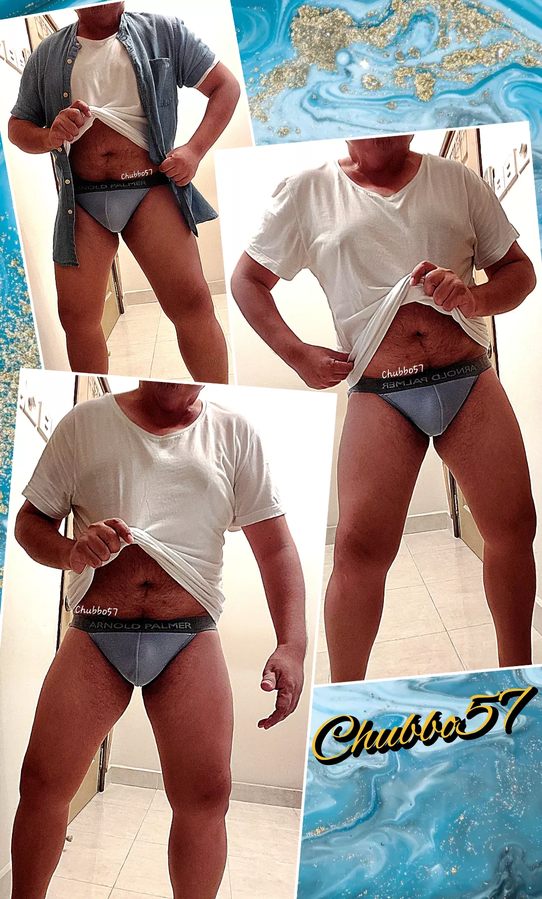 Monday Blues. 😉🐋💙🩲🥶