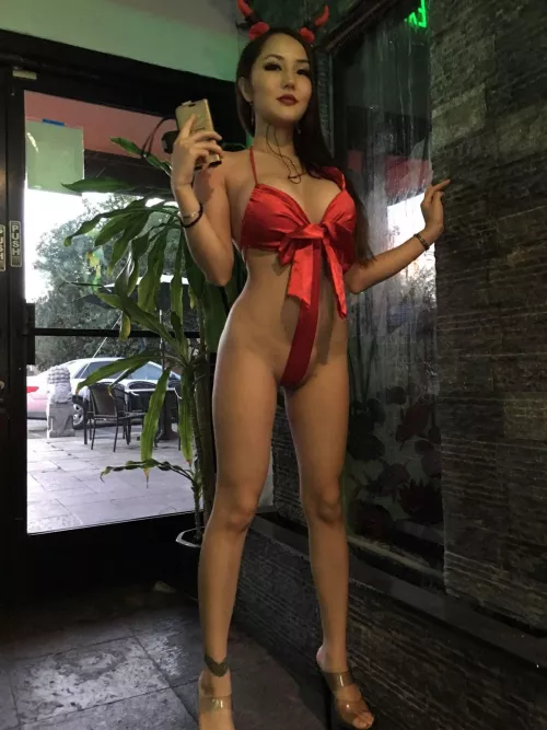 My naughty devil costume~~