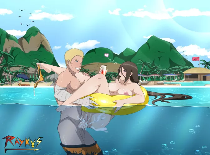Naruto Pounding Hanabi Underwater
