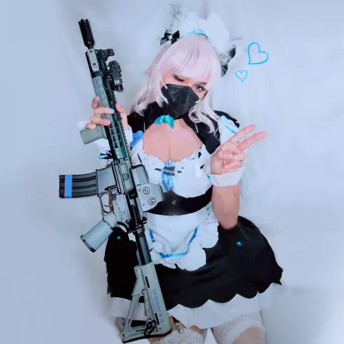 Nekopara Vanilla and her AR15