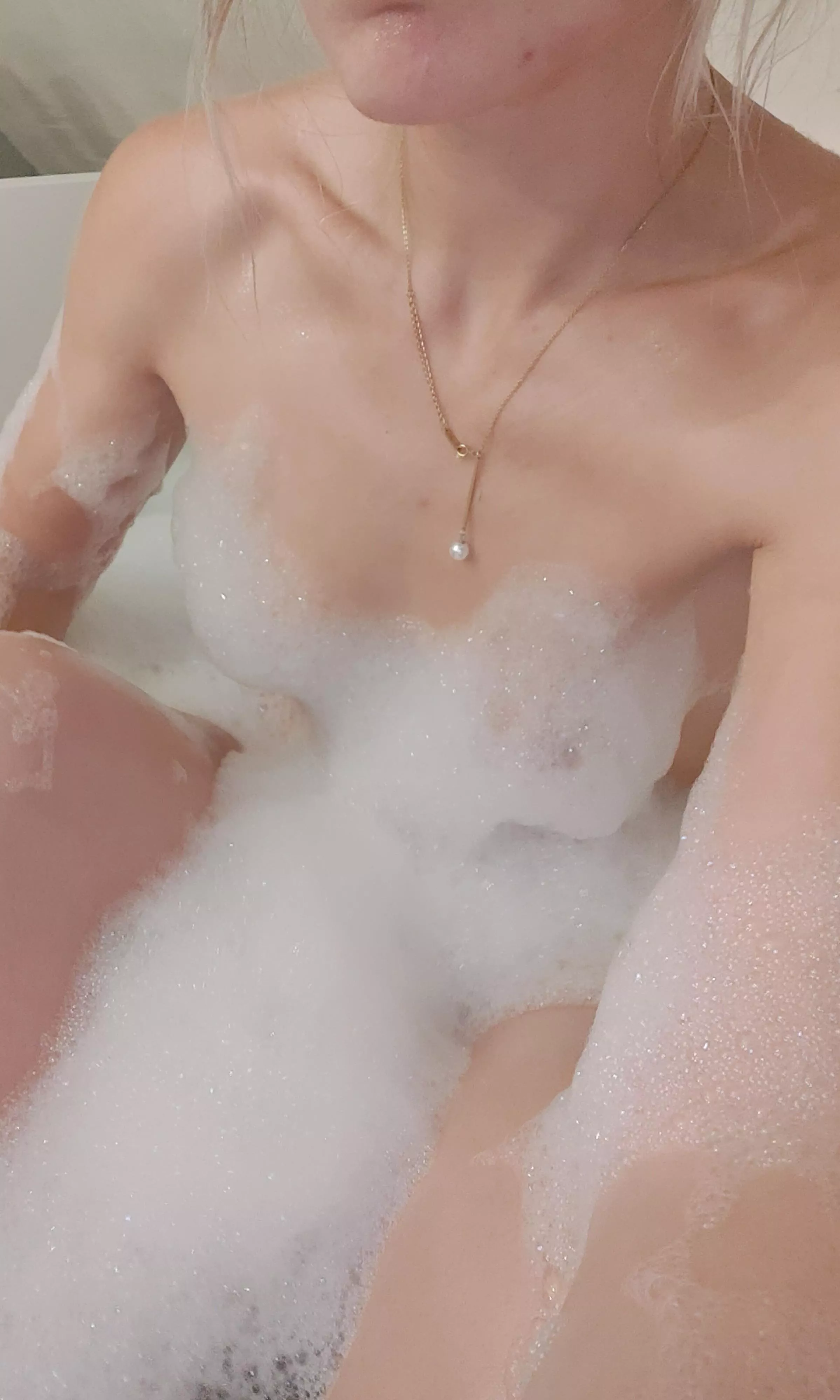 Nothing like relaxing with some bubbles