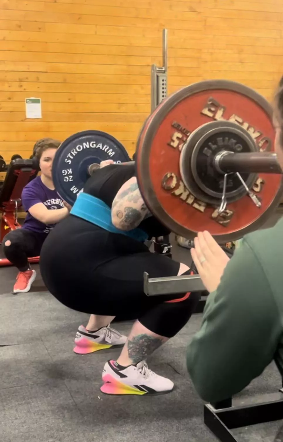 Okaaaay but his a 55lb PR today… pretty damn proud.