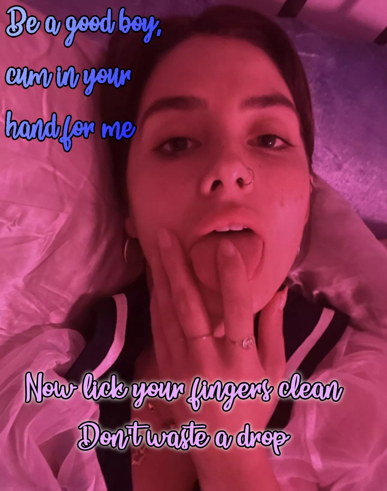 One finger at a time