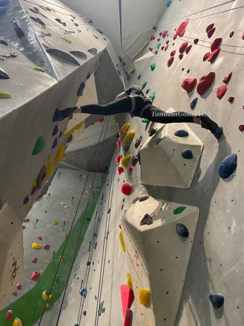 Practicing my stretching 😅