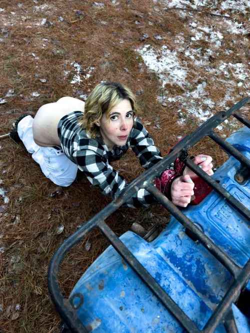 Promise you'll free me before you drive away