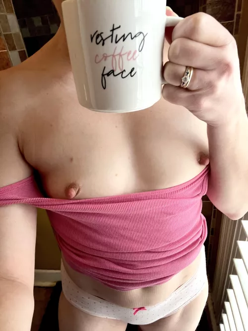 Resting coffee face until the caffeine kicks in… ☕️