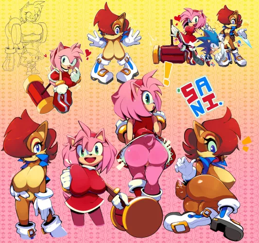 Roses and Acorns (Artist:SaniKick)