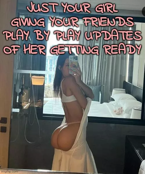 She's just overly social