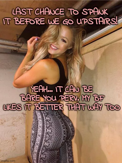 She's so proud of her butt since she started working out