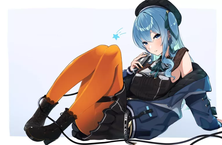 Suisei's Orange Tights [Hololive]