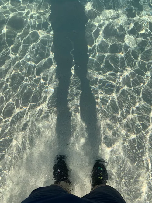 the blue on the beaches of Venezuela