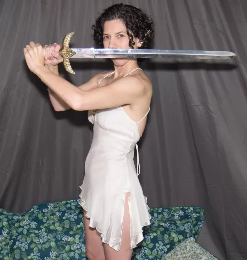 The sword is the only armor I need