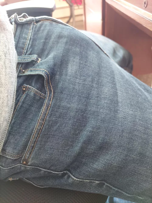 Under the desk. Wanna see?