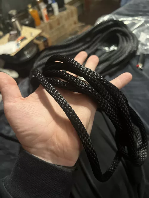 What size sections would you make out of 100’ of 3/8”