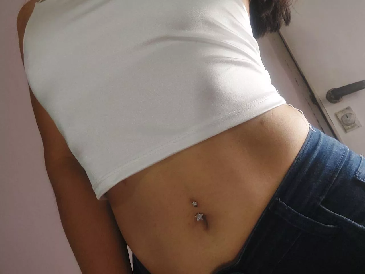 Would you put your finger in my navel?