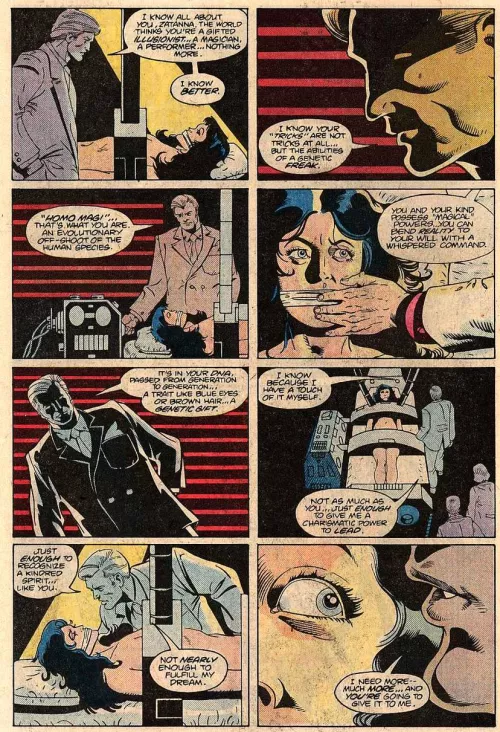 Zatanna kidnapped and naked