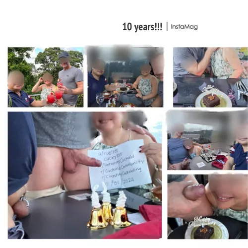 10 years of Cucking and in Chastity Cage