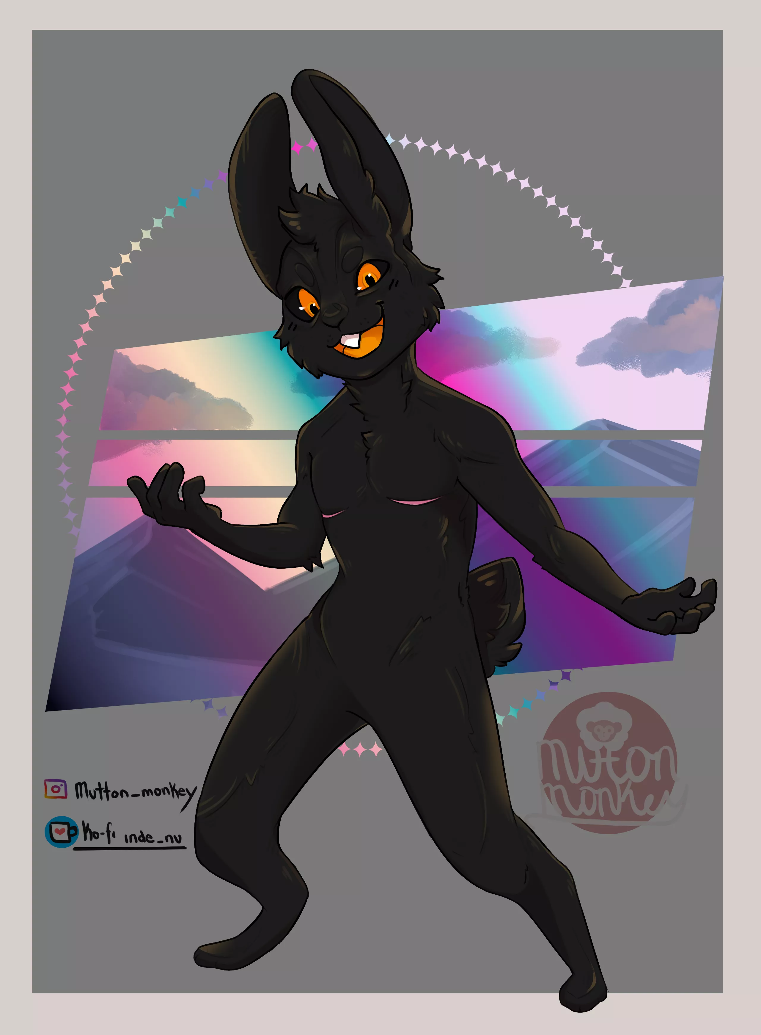 100 furry challenge #16: u/Hoptions (art by me)