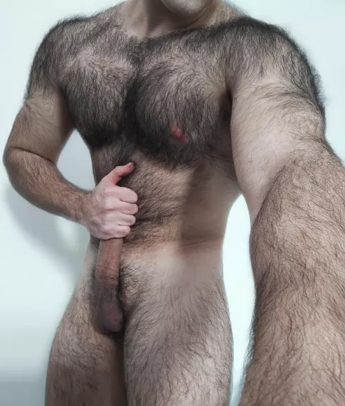 23y and so hairy, cool right? ;P