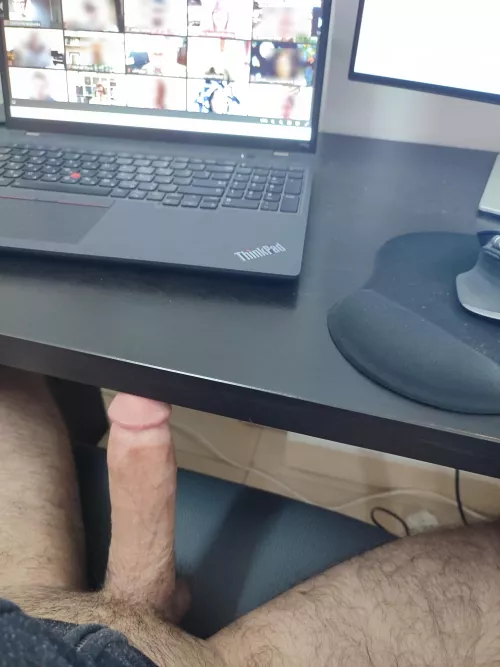 [32] How would you react if you have found out that during every daily meeting, you are getting one of your colleagues really turned on?