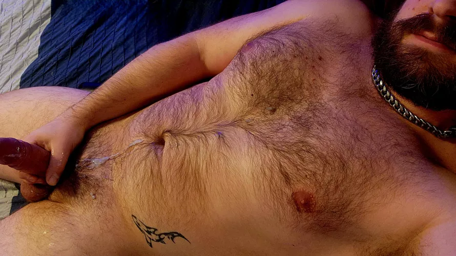 (33) shot all up my stomach, honey spilt 🍯