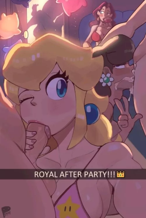 A beautiful royal party