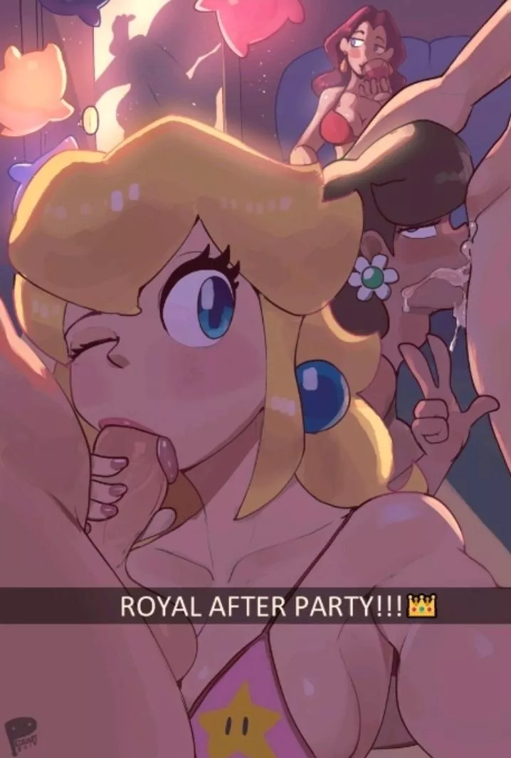 A beautiful royal party