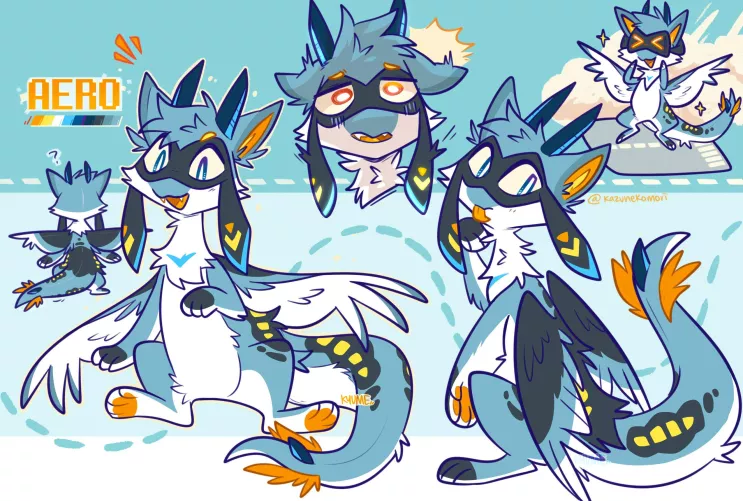 Aero the fluffy plane derg! Give them your oil and batteries!!✈️⚡