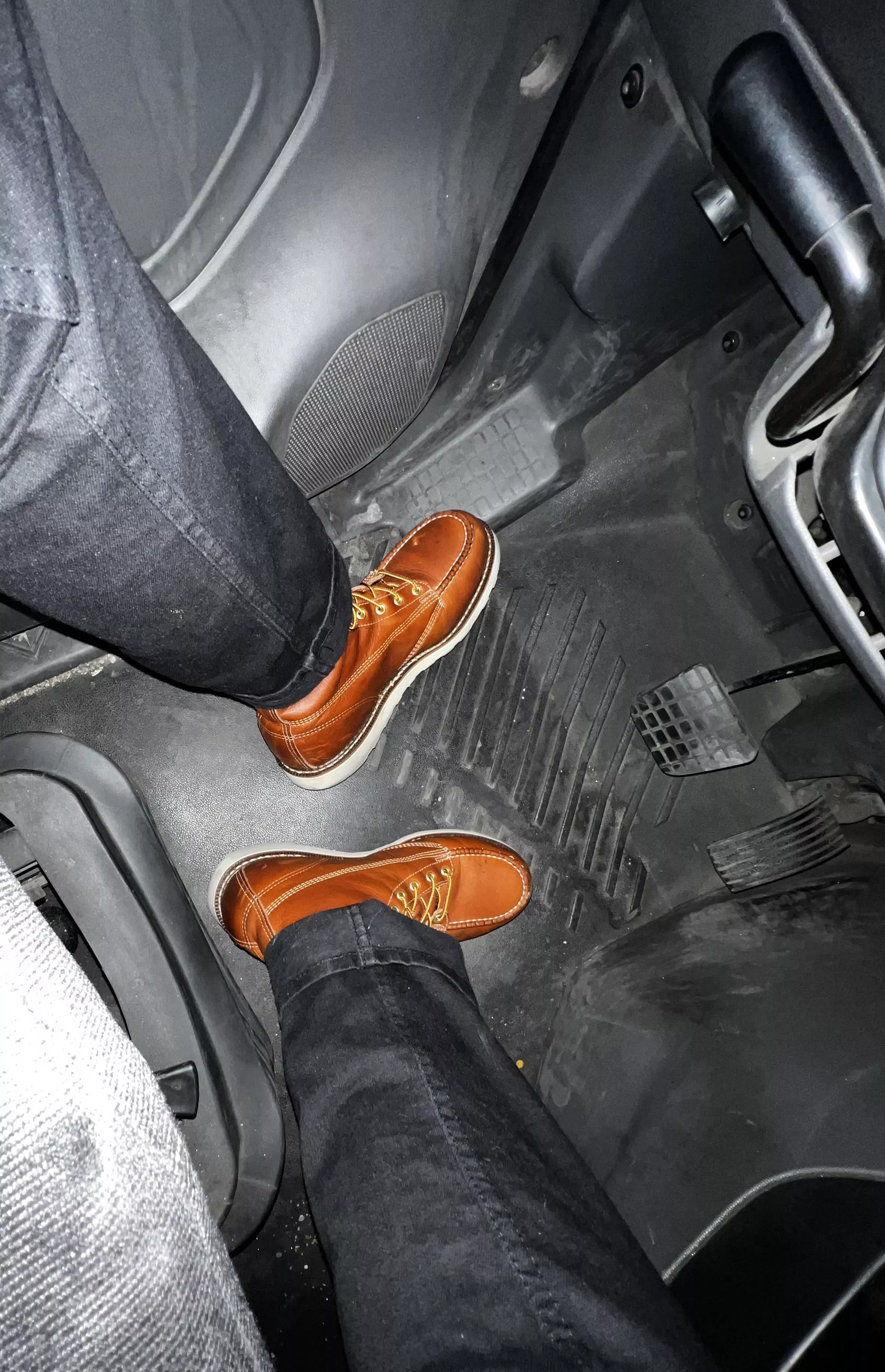 After crushing my foot on the dock I finally got a pair of steel toed boots