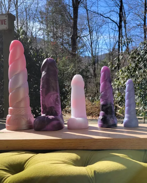 air-drying together after a wash ✨️