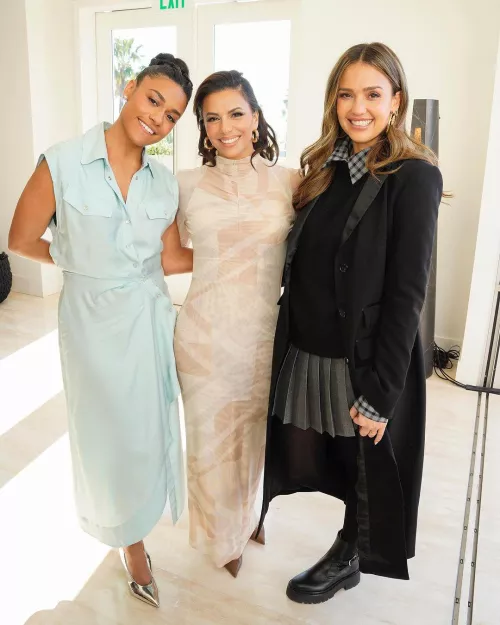 Ariana DeBose, Eva Longoria, and Jessica Alba